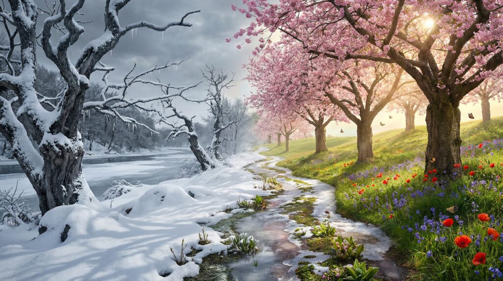 冬がなければ、春はこれほど心地よくはないだろう。時に逆境を味わわなければ、繁栄はこれほど歓迎されないだろう