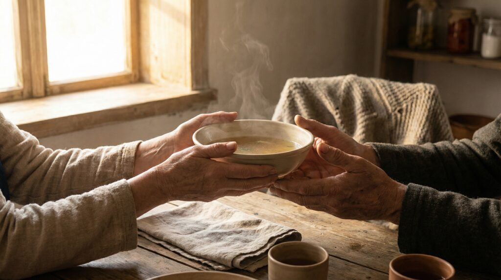 私たちは、この世で大きいことはできません。小さなことを、大きな愛をもって行うだけです。