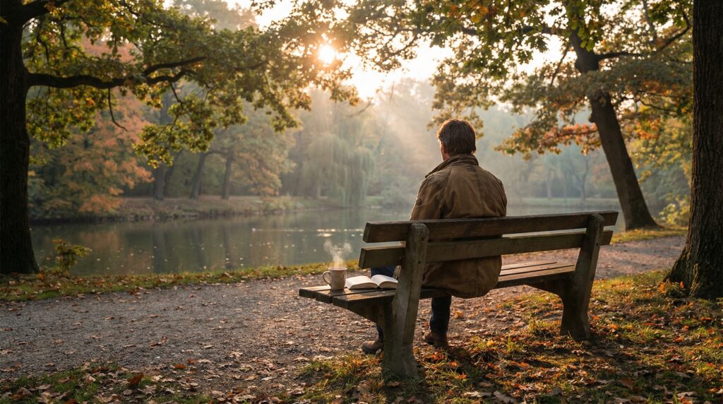 人生のさなかにある小さな静かなひとときが、残りの人生に特別な意味を与えてくれることに、何度気づいたことでしょう？