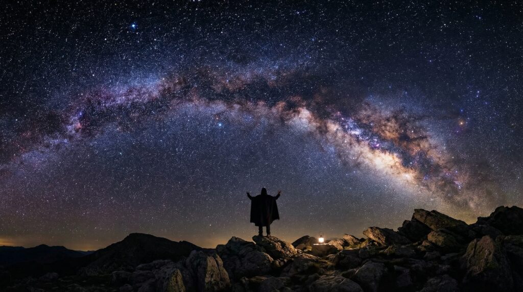 闇が深ければ深いほど、星は明るく輝く